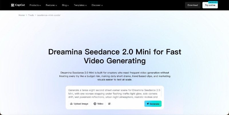 Seedance 2.0 miniНачнем понедельник со слухов.Последние три дня в сети упорно появляется информация, что Байтдэнс вот-вот бахнет версию Seedance 2.0 mini, которая:По качеству ю лучше, чем Seedance 2.0 Fast На 41 процент дешевле, чем обычный Seedance 2.0Срок - июнь. Причем вот-вот.А ещё в июне должна была выйти GPT-5.6.Но с этими справками о гражданстве сроки становятся непредсказуемыми.@cgeventSeedance 2.0 miniНачнем понедельник со слухов.Последние три дня в сети упорно появляется информация, что Байтдэнс вот-вот бахнет версию Seedance 2.0 mini, которая:По качеству ю лучше, чем Seedance 2.0 Fast На 41 процент дешевле, чем обычный Seedance 2.0Срок - июнь. Причем вот-вот.А ещё в июне должна была выйти GPT-5.6.Но с этими справками о гражданстве сроки становятся непредсказуемыми.@cgevent